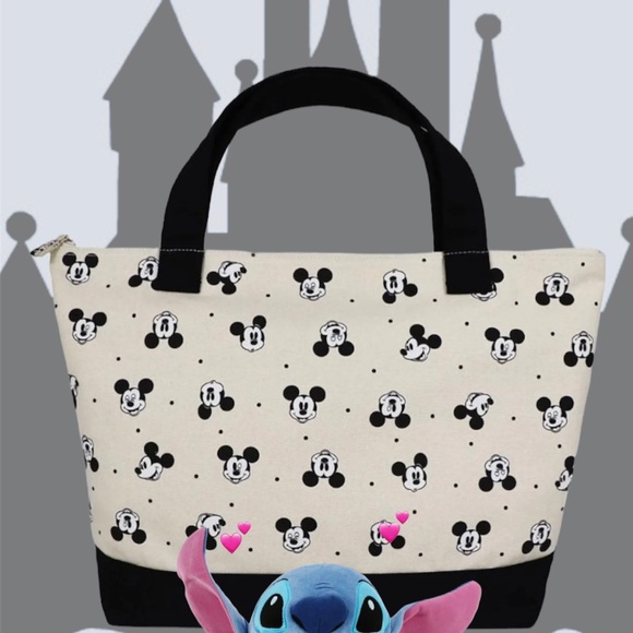 Disney Handbags - Disney Large Mickey Mouse Tote Bag w/Free Gift